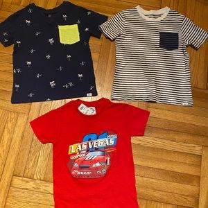 Bundle of 3 shirts boy sz 4(xs)